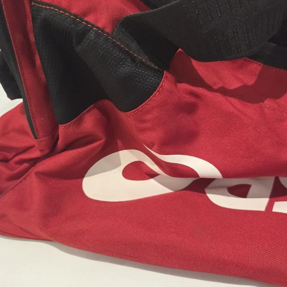 Asics Red Duffle Bag